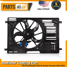 Radiator Cooling Fan Assembly Fits Ford Escape 2013-16 Transit Connect 2014-22