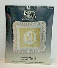 Precious Moments 1984 Stitchery Pillow Kit 8407 Made In Heaven Needlecraft 21A