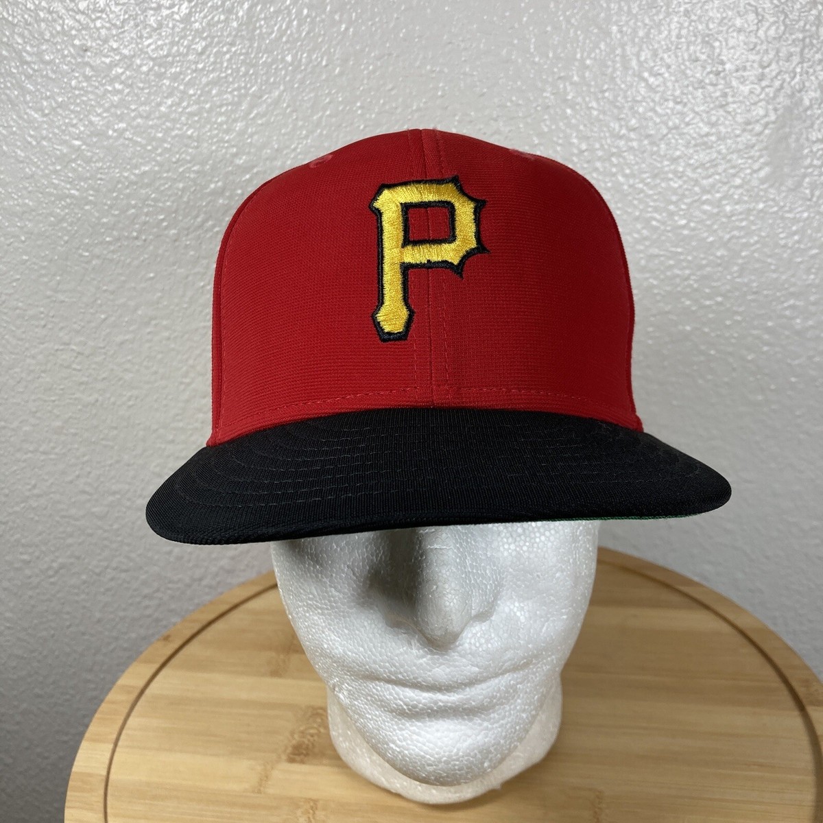 Pirates Hat 7 Pittsburgh MLB Baseball Red New Era USA Fitted