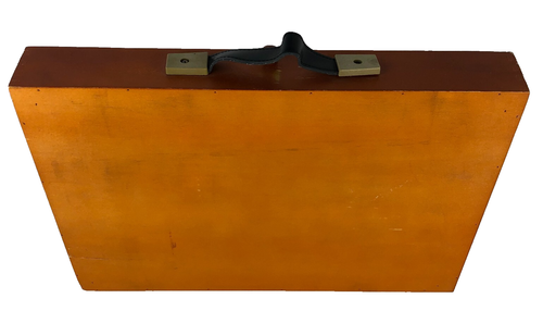 Deluxe Vintage Game Collection Wood Chess & Checkers Backgammon Etc. Game Set - Picture 12 of 12