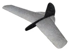 Buzzard II F/F Glider 48" Wingspan RC Model Airplane Printed Plans & Templates