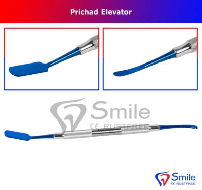 Prichard Elevator Periostaler Zahnimplantatchirurgie Sinuslift Titanbeschichtet