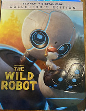 Wild Robot w/sleeve Blu Ray New,Sealed O