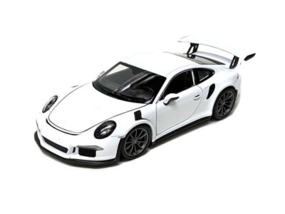 2016 Porsche 911 GT3 RS - White (NEX) Diecast 1:24 Scale Model - Welly 24080WH