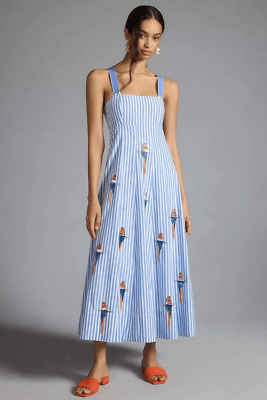 Anthropologie Maeve Tie-Back A-Line Maxi Dress Size 4P | eBay Anthropologie Maeve Tie-Back A-Line Maxi Dress Size 4P | eBay
