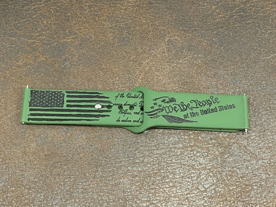 Comp de silicona para grabado de esquí con correa de reloj Samsung Galaxy (diseñamos We The People) Foto 4 de 4