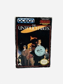 Untouchables NES Nintendo Game Vintage 1991 Authentic W/ Box & Booklet Movie Fun