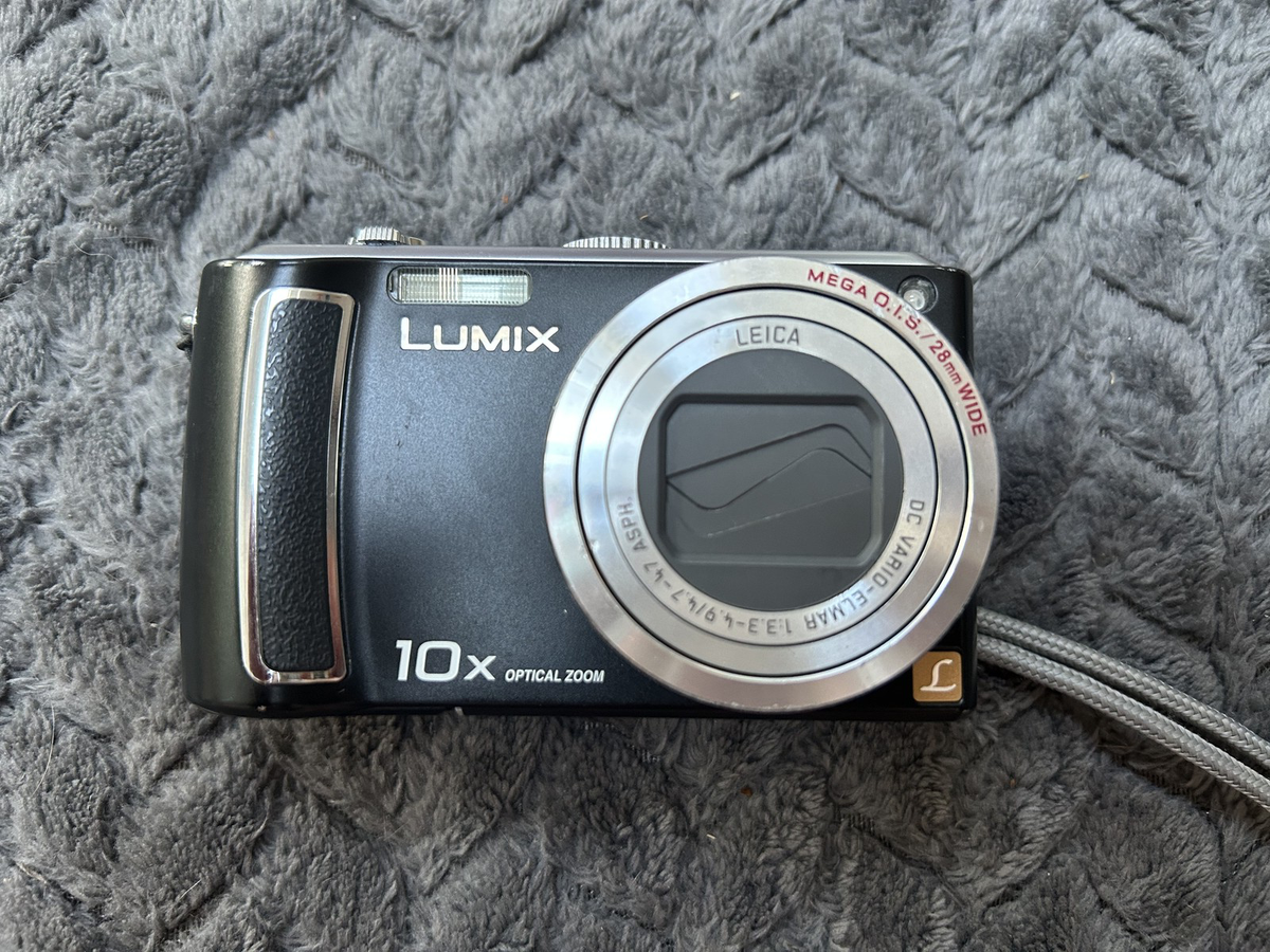 Panasonic LUMIX DMC-TZ5 9.1MP Digital Camera - Black for sale