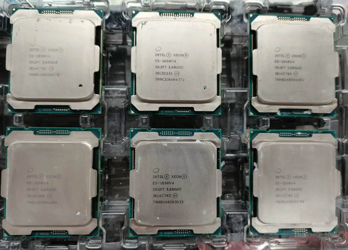 Intel Computer Intel Xeon E5-1650 V4 Processor Model Processors