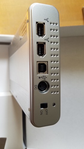 Macally Powered 3.5" Hard Drive Enclosure for Mac/ PC- Firewire/USB 1.0, 2.0 - Afbeelding 8 van 8