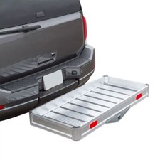 Elevate Outdoor Hitch Cargo Carrier Tray Aluminum Class Iiiiv 550 Lb. Capacity