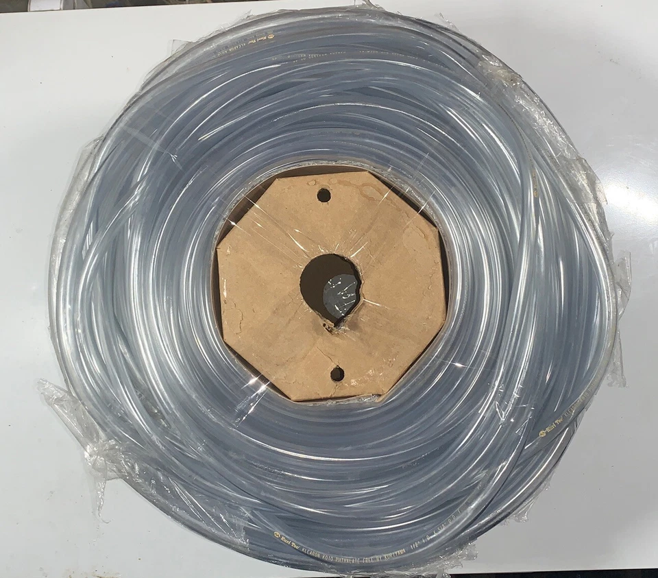 Kuri Tec K010-0810X500SC Klearon 73 Clear PVC Tubing 1/2"×5/8" 500ft - Image 2 of 4