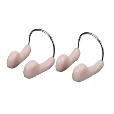 2 Pcs Swimming Nose Clip Underwater for Adults Kids Comfortable and Reusable ...