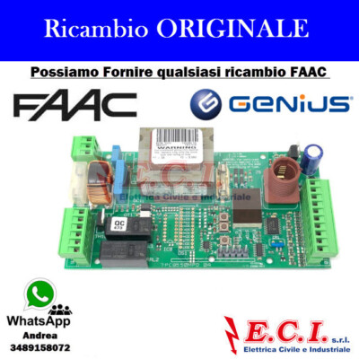 FAAC Genius Original 6100151 Carte Électronique Geo 07 Eurobreeze