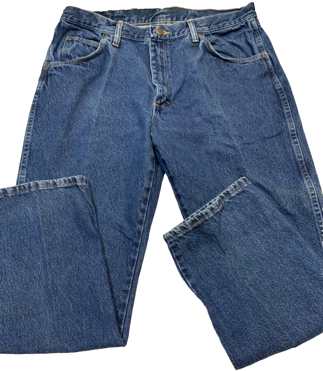 Wrangler Men's 38 x 30 Regular Fit 965T 1MR 100% Cotton Jeans