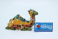 De colección. Colorido Mosaico 3" Camello De Israel Judaísmo Jerusalén Tierra Santa Judío NUEVO