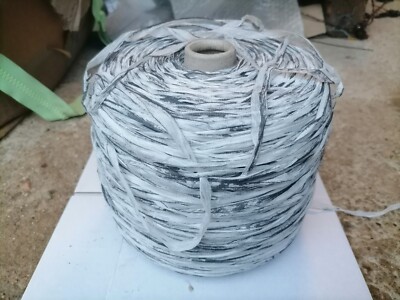 Pelote De Fil à Tricoter Fantaisie Mohair - Noir Et Blanc - 525 Grammes - Italie