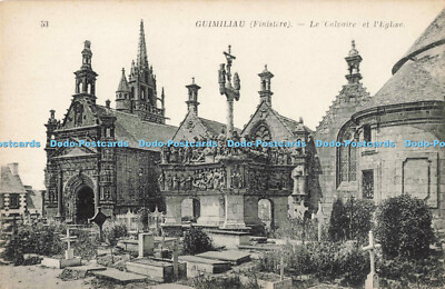 R199692 53 Guimiliau Finistere Le Calvaire et lEglise Anciens Etab Neurdein