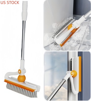 Multifunctional Cleaning Tool With Unique Brush Head For Cleaning Bathroom&Floos