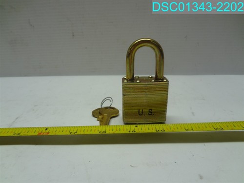 Master Lock 5340-00-158-3805 AA 59487-2S Steel Padlock | eBay