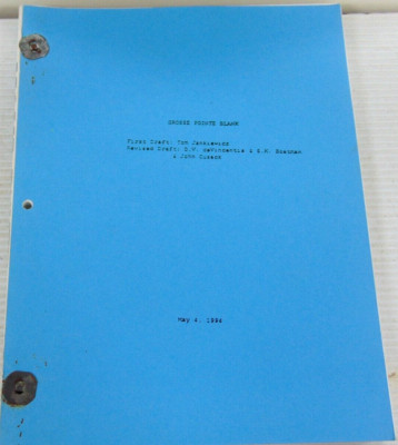 Grosse Pointe Blank Script Screenplay By Tom Jankiewicz First Draft