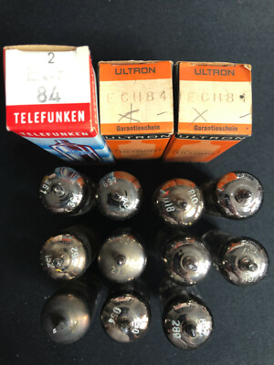 Röhren, Elektronenröhren, Tube - 14 Stück ECH84