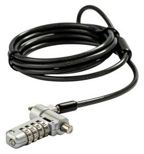 Techair TALUC07 Universal Combination cable lock 4.5 x 2000mm