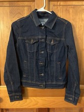 Old Navy Classic Denim Jean Jacket Button-Up Casual Outerwear Jrs XS 11-12