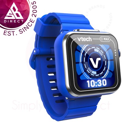 VTech KidiZoom Smartwatch Max mit Dual Kameras und Touchscreen 4+ Jahre Blau