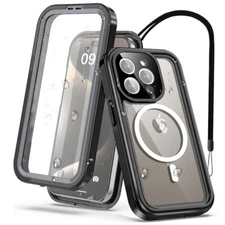 For Apple iPhone 15 Pro Case Rugged MagSafe Magnetic Waterproof Shockproof Cover
