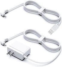 5V Round-Pin Charger, 9.8Ft Safe Power Compatible with Infant Optics Baby DXR-8 