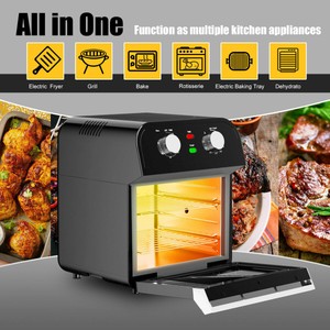Horno Electrico Grande Para Todo Deshidratador Alimentos Freidora de aire  12.7QT | eBay