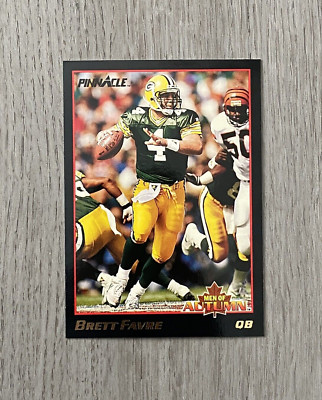 1993 NFL Score Pinnacle 'Men of Autumn' | Brett Favre | #37 | Green Bay Packers
