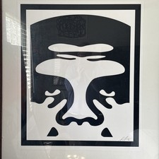 Shepard Fairey Obey Classic Icon Art Print Poster Signed 25 X 30 Andre The Giant