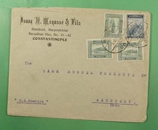 DR WHO 1950? TURKEY CONSTANTINOPLE TO USA R55008