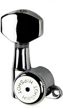 Hipshot Grip-Lock 3x3 Enclosed Locking Tuners - Chrome