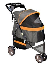 Poussette pour chiens et chats modèle Speedy avec 3 roues pour 1 animal Ferribie