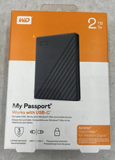 Western Digital 2TB WD My Passport Portable HDD Silicon Grey New In Box - SALE