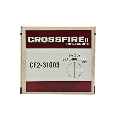 Vortex Crossfire II 2-7x32 Rifle Scope Dead-Hold BDC MOA Reticle