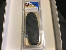 Pachmayr Deluxe Skeet 325 Recoil Pad White Line Stipple, Medium, Black - 00106