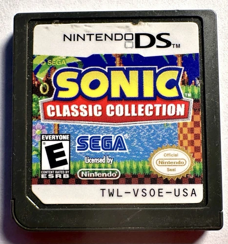 Sonic Classic Collection (Nintendo DS, 2010) Cartridge Only