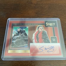Shotzi - 2024 Select WWE Ringside Action Signatures Red Prizm /99 Auto