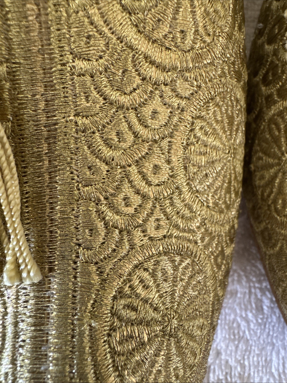 PANTOFOLA D’ORO pantofole da donna in pelle di pecora scarpe da sposa marocchine pantofole per feste di matrimonio 9