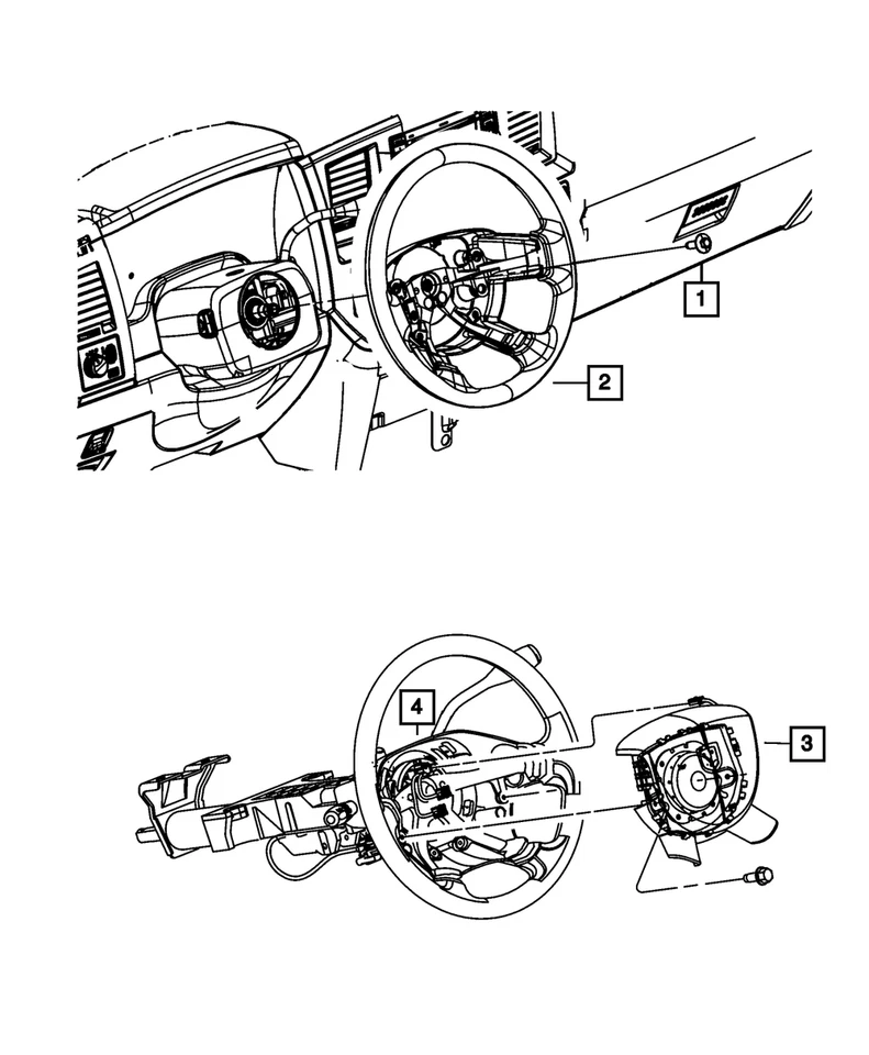 Volante Mopar genuino 1PS441DVAC Foto 4 de 4
