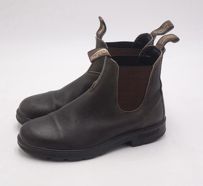 Size 6 AU/UK - Blundstone 500 Original Chelsea Boots in Stout Brown