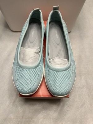 Easy Sport Slip On Shoes Size 10WW. New In Box Seafoam Green Color
