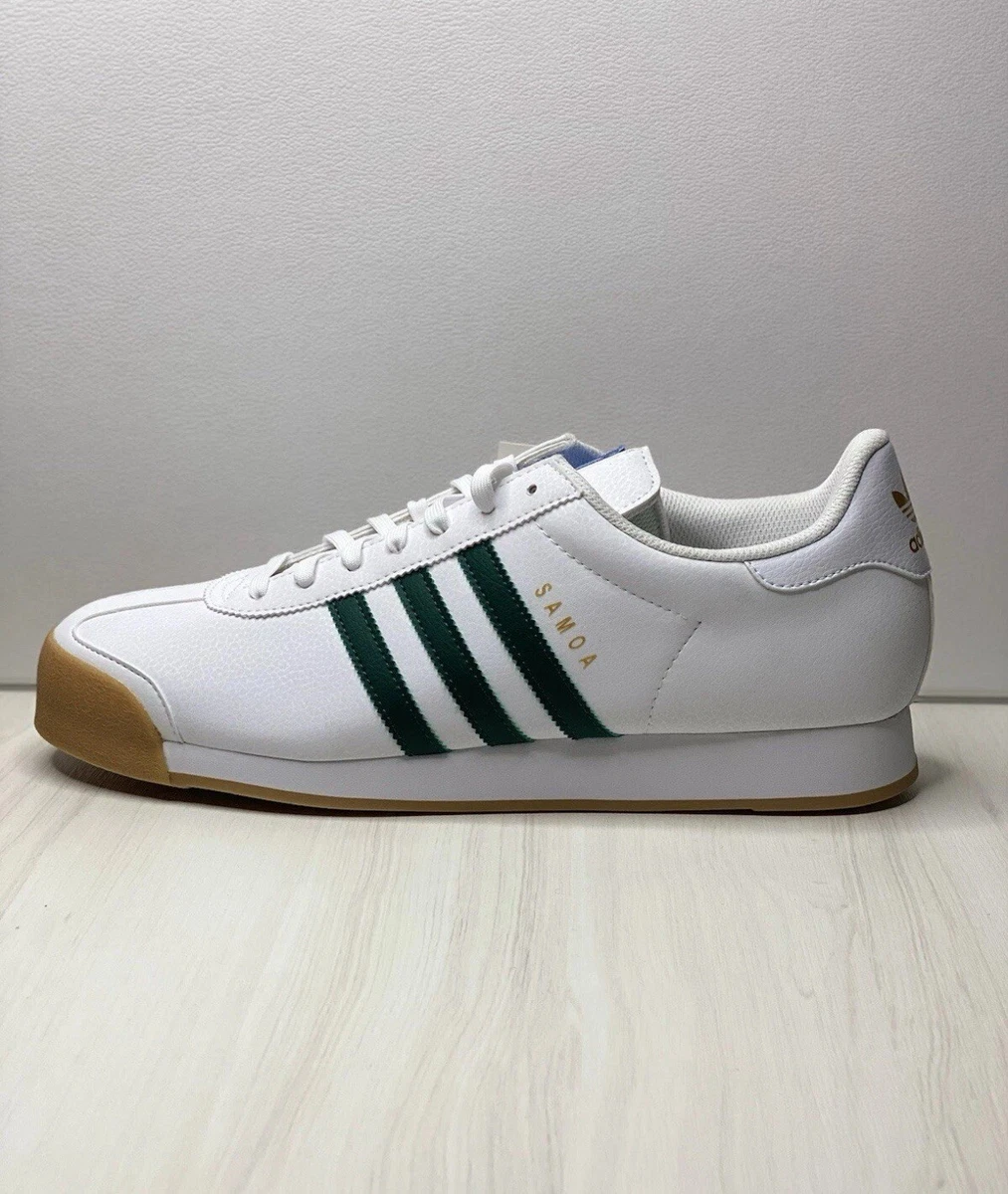 Adidas Samoa Shoes Original Sneakers Men\'s Size 11,5 Collegiate‎ Green Casual Adidas Samoa White Collegiate Green for sale | eBay main image 3