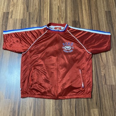 Y2K Ecko Zip Up Reversible Jersey -Super Rare 2000s ''ECKO Function'' No Flaws 2XL