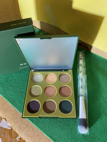 MORPHE 9K KHAKI CALLING Artistry Palette 0.39 oz NewInBox + FARAH 828F Brush - Picture 23 of 24