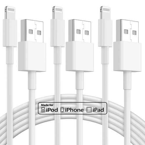 1/3PK Cavo Caricatore Rapido Dati USB per Apple iPhone 5 6 7 8 X 11 12 13 MAX - Foto 12 di 29